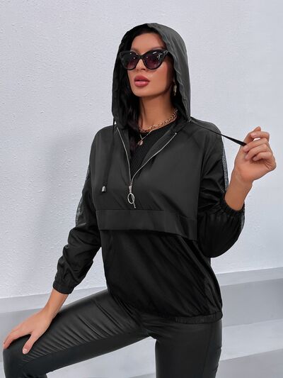 ChicEase Drawstring Elegance Hoodie