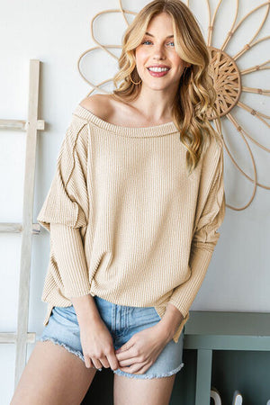 Radiant Rebirth Lantern Sleeve Top