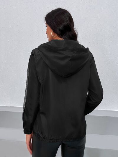 ChicEase Drawstring Elegance Hoodie